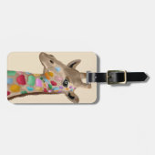 多彩のキリン ラゲッジタグ (正面横)