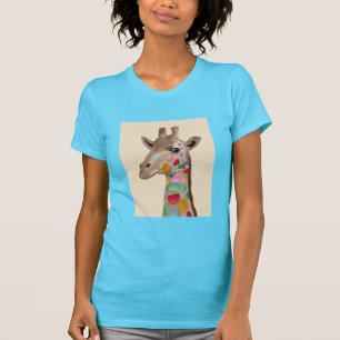 多彩のキリン Tシャツ