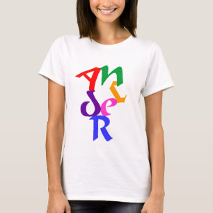 多彩のダンサー Tシャツ
