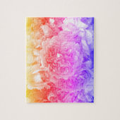 多彩のバラ ジグソーパズル (縦)