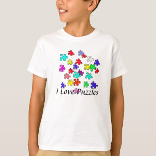 多彩のパズル Tシャツ