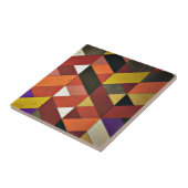 多彩の三角パターン タイル (側面)