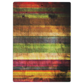 多彩の木製パターン クリップボード (裏面)