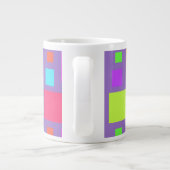 多彩の正方形2011年 ジャンボコーヒーマグカップ (裏面)