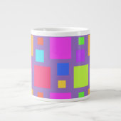 多彩の正方形2011年 ジャンボコーヒーマグカップ (正面)