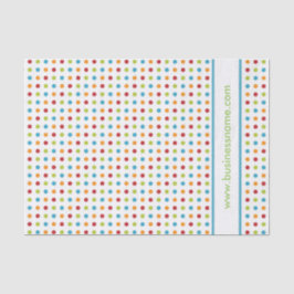 多彩の水玉模様 薄葉紙