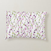 多彩の点の背景 アクセントクッション (裏面)