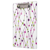 多彩の点の背景 クリップボード (左)