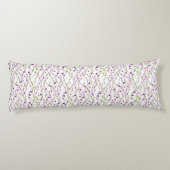 多彩の点の背景 ボディピロー (裏面)