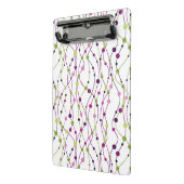 多彩の点の背景 ミニクリップボード (アングル2)