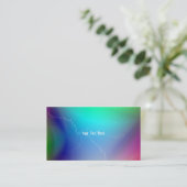 多彩の稲妻の名刺 名刺 (スタンド正面)