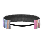 多彩の絞り染め アスレチックヘッドバンド (裏面)