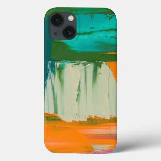多彩の自由な表現の絵画 Case-Mate iPhoneケース (裏面)