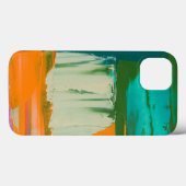 多彩の自由な表現の絵画 Case-Mate iPhoneケース (裏面 (横))