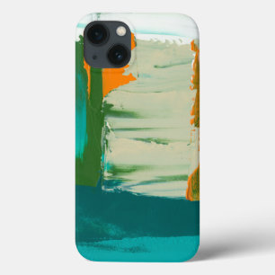多彩の自由な表現の絵画 iPhone 13ケース