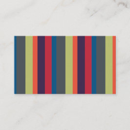 多彩の虹はArtinspiredによって縞で飾ります 名刺
