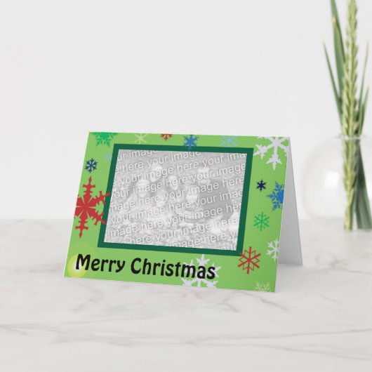 多彩の雪片 シーズンカード (正面)