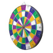 多彩カラフルな娯楽室の装飾 ダーツボード (正面右)