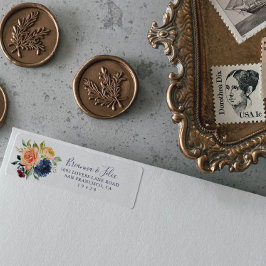 多彩フローラ差出人住所  ラベル