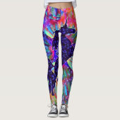 多彩宇宙のユニコーン レギンス (正面)