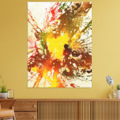 多彩色#10 キャンバスプリント (インサイチュ (リビング))