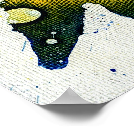 多彩色#7 ポスター (角)