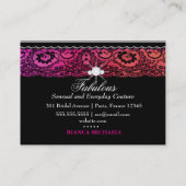 多彩311レースde Luxe - 名刺 (裏面)