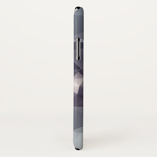 多数のグレーピラミッドパターン Case-Mate iPhoneケース (裏面/右)