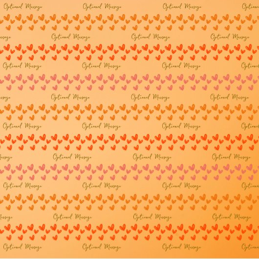 多数のハート包装紙 ラッピングペーパー