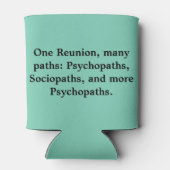 多数のパスおもしろいファミリ懇親会クーラーボックス 缶クーラー (裏面)