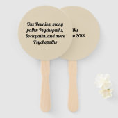 多数のパスカスタム懇親会 ハンドファン (正面&裏面)