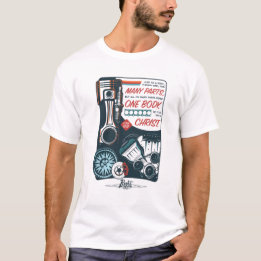 多数のパーツ、1つの体 Tシャツ