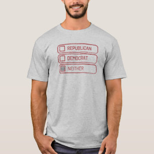 多数の党派の上等のワイシャツ Tシャツ
