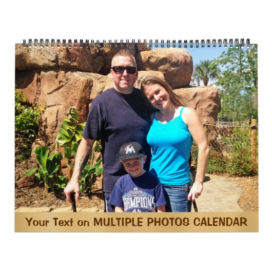 多数の写真および文字の大きいカレンダー2016年 カレンダー (カバー)