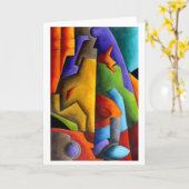 多数の地平線 カード (黄色い花)