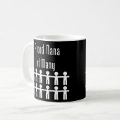 多数の誇り高いナナ- 12人の子供 コーヒーマグカップ (正面左)