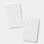 多数のfを示す単色のデザイン バッジ (正面＆裏面)