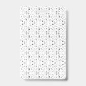 多数のfを示す単色のデザイン バッジ (裏面)