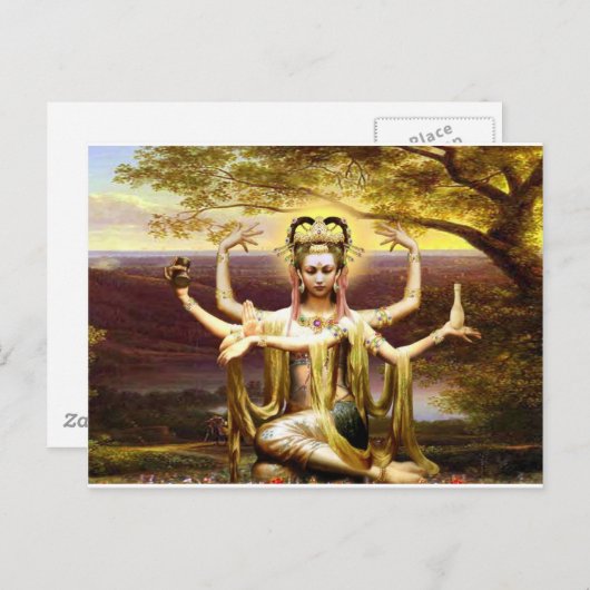 多数はKwanのインを武装させました ポストカード (正面/裏面)