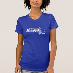多数色の前大学アムハーストのTシャツ Tシャツ