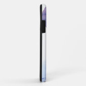 多数項目の紫色象の水彩画の芸術! Case-Mate iPhoneケース (裏面/右)