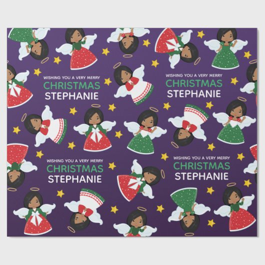 多文化の天使 ラッピングペーパー (フラット)