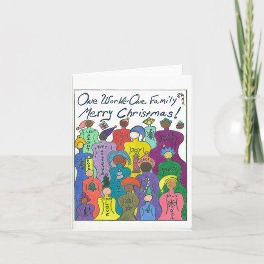 多文化の カード (正面)