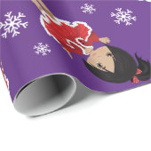 多文化クリスマスダンサー ラッピングペーパー (ロールコーナー)