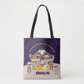 多文化出生シーントートバッグ子供へ トートバッグ (正面)