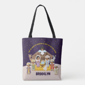 多文化出生シーントートバッグ子供へ トートバッグ (裏面)