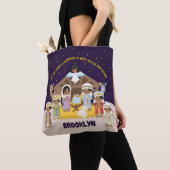 多文化出生シーントートバッグ子供へ トートバッグ (クローズアップ)