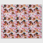 多文化性祝ケルブの愛と多様性 ラッピングペーパー (フラット)