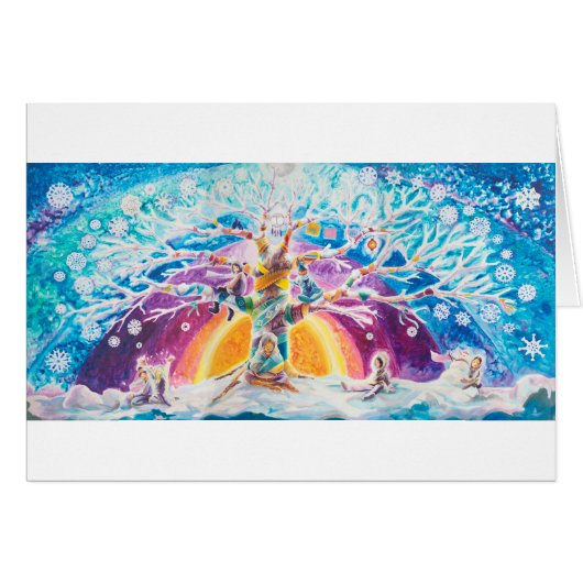 多文化生命の木 – 冬 |カー空白のド (正面横)