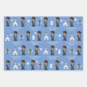 多文化第一の聖人 ラッピングペーパーシート (正面)